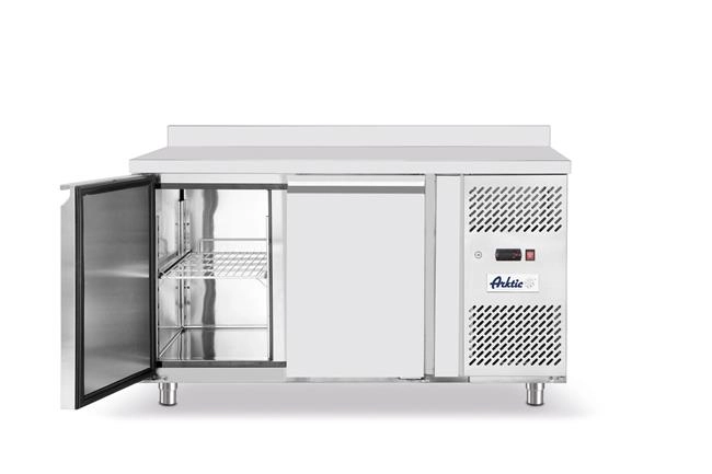 Stół chłodniczy 2-drzwiowy z agregatem bocznym, GN 1/1, 230V, 0,25 kW, 1360x700x879 mm | ARKTIC, 232040