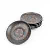 Spodek do cappuccino, Ø160 mm, czarny | FINE DINE, Bloom