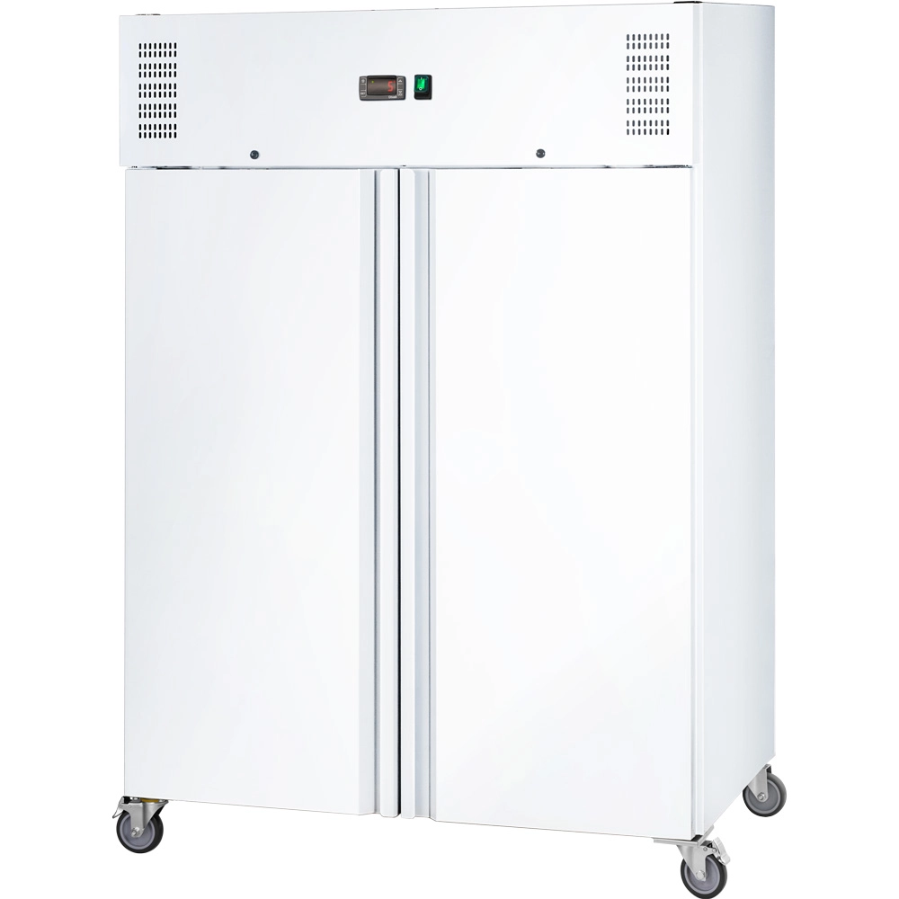 Szafa chłodnicza 2-drzwiowa lakierowana, GN 2/1, 791 l, 1340x810x2000 mm | STALGAST, 831400