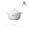 Miska na zupę z pokrywką, 720 ml | FINE DINE, Nordic