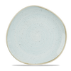 Talerz płytki o organicznym kształcie, Ø286 mm | CHURCHILL, Stonecast Duck Egg Blue