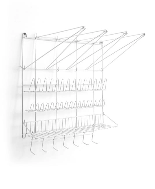 Wieszak na worki do szprycowania i końcówki, 500x360x560 mm | HENDI, 550113