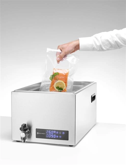 Urządzenie do sous vide GN 1/1, 20 l, 230 V, 0,6 kW, 350x680x275 mm | HENDI, 225448