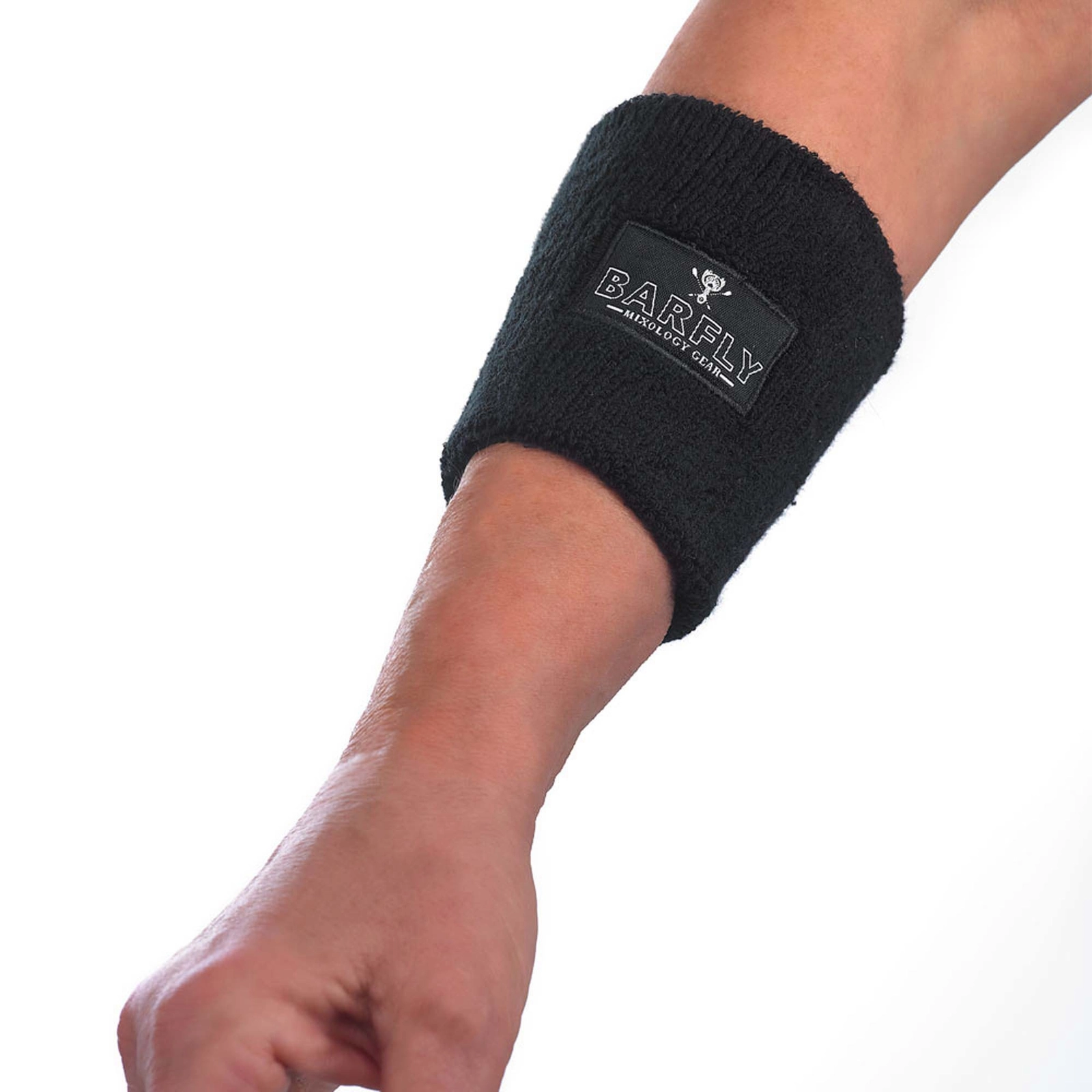 Opaska frotte z miejscem na otwieracz | BARFLY, M98001