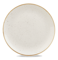 Talerz płytki, Ø324 mm | CHURCHILL, Stonecast Barley White