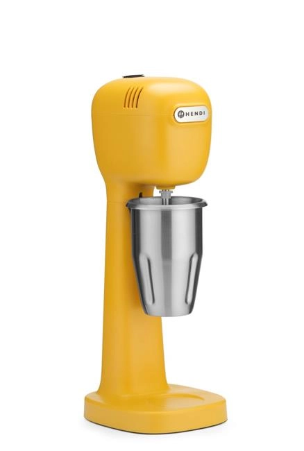 Shaker do koktajli mlecznych, żółty, 0,95 l, 0,4 kW, 170x196x490mm | HENDI, 221631