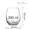 Szklanka niska, 390 ml | FINE DINE, Cantare