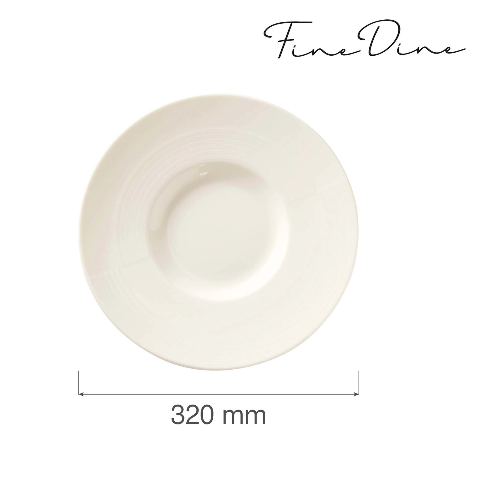 Talerz prezentacyjny, Ø318 mm | FINE DINE, Crema