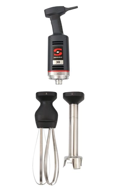 Mikser ręczny MB-31 z ramieniem miksującym i ubijającym, 0,4 kW, 230 V, ⌀98x614 mm | SAMMIC, 3030676