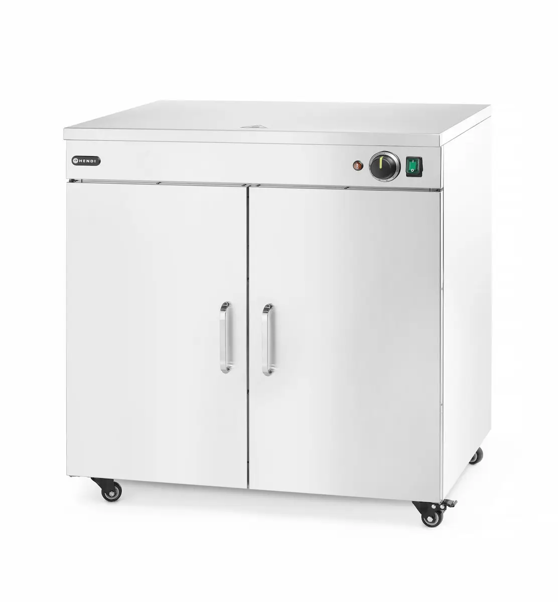 Podgrzewacz do talerzy podwójny, 230 V, 0,8 kW, 735×589×766 mm | HENDI, 250174