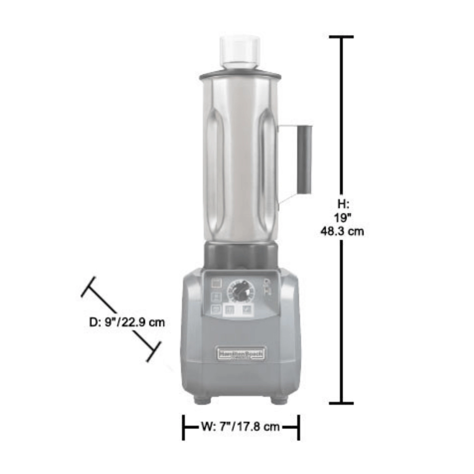 Blender kuchenny, 1,8 l, 0,75 kW | HAMILTON BEACH COMMERCIAL, Expeditor