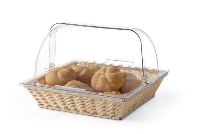 Koszyk do pieczywa z pokrywą Rolltop, GN 2/3, 365x335x245 mm | HENDI, 426968