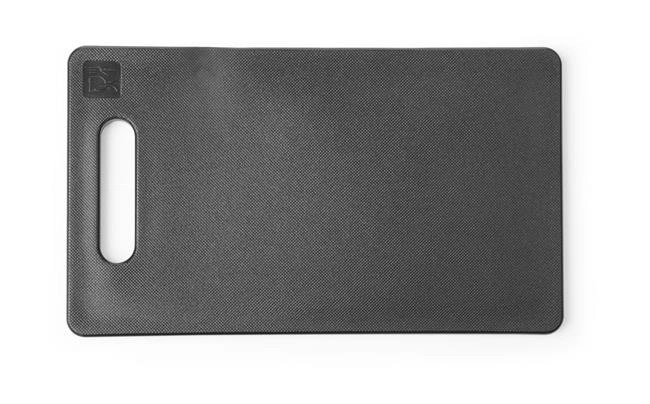 Deska do krojenia uniwersalna z uchwytem, 250x150x10 mm, czarna | HENDI, 826478