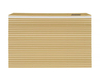 Mata Makisu do rolowania sushi, 250x165 mm, beżowa | HASEGAWA, 513842