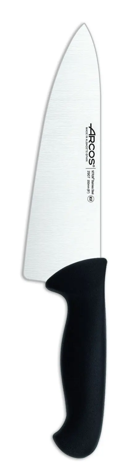 Nóż szefa kuchni z szerokim ostrzem 270 mm, czarny | ARCOS, 2900