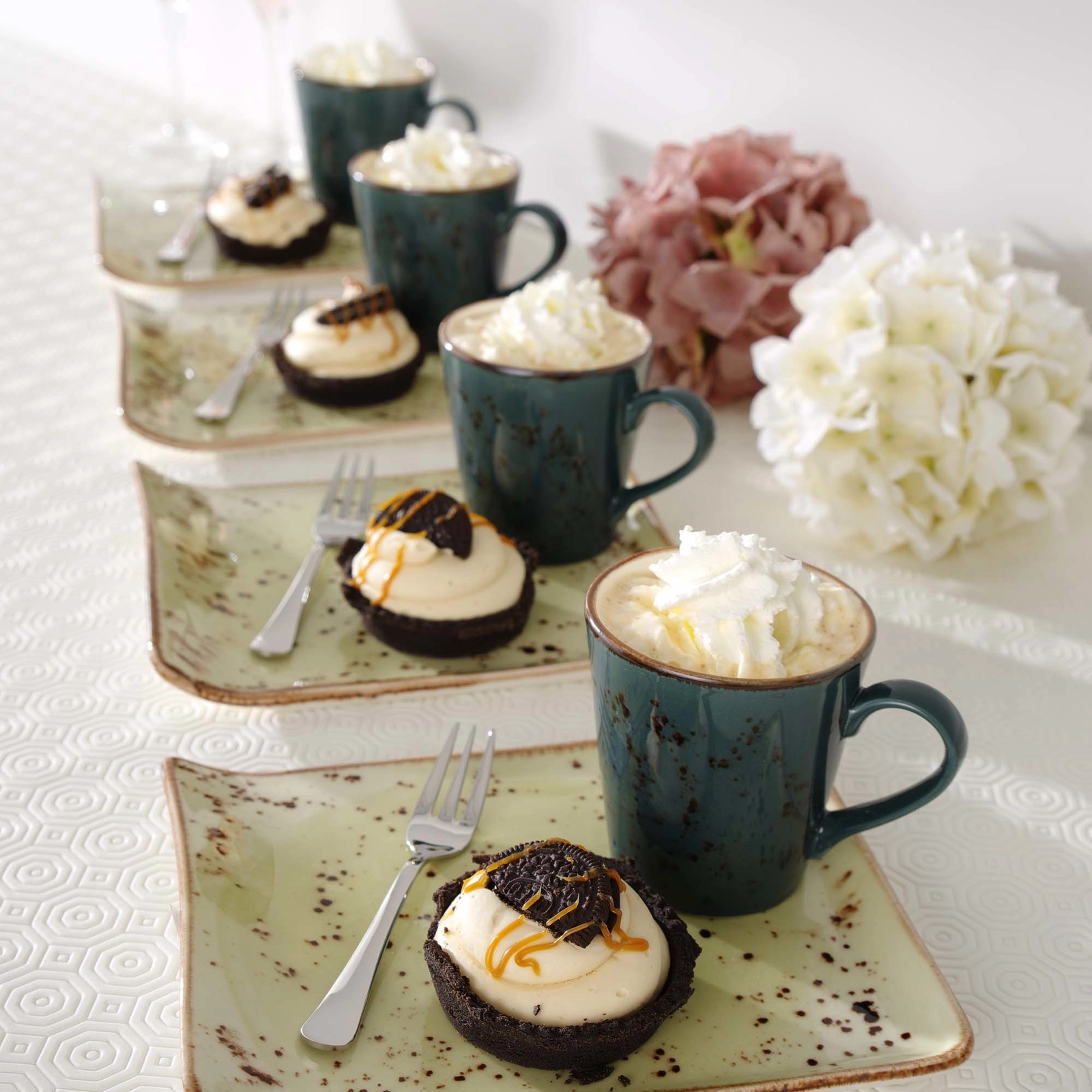 Spodek do cappuccino Ø160 mm, szary | FINE DINE, Arando