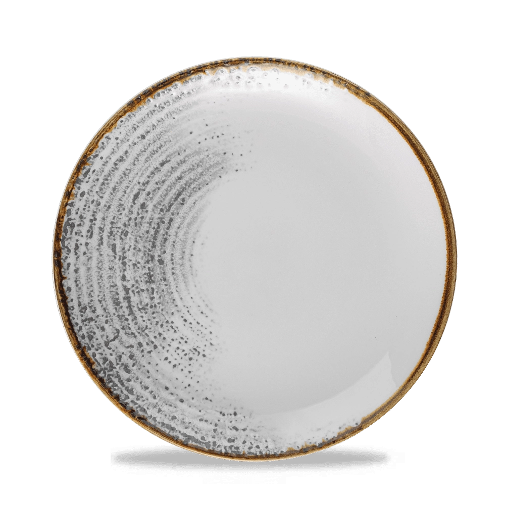 Talerz płytki, 217 mm | CHURCHILL, Homespun Accents Jasper Grey