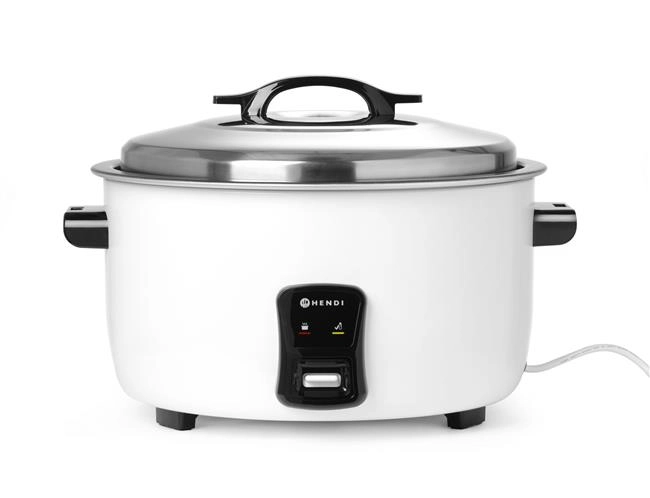 Urządzenie do gotowania ryżu i kaszy 10 l, 230 V, 2,9 kW, 528x487x370 mm | HENDI, Kitchen Line
