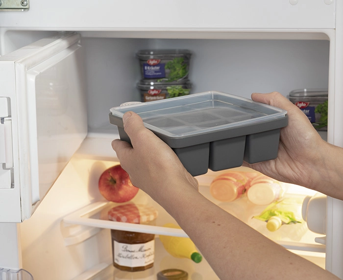 Forma do kostek lodu 155×155×55 mm, 2 szt. z silikonu | APS, 36102