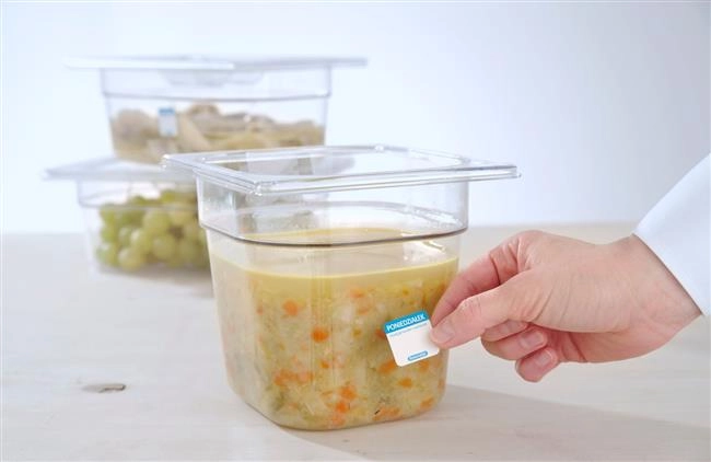 Etykiety Food Safety – Poniedziałek, wielorazowe, 1000 szt., 25x25 mm | HENDI, 850077