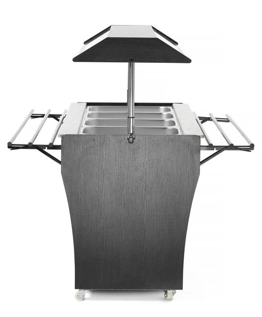Bufet sałatkowy, GN 1/1, 220-240 V, 0,17 kW, 1490x765x1370 mm | ARKTIC, 274057
