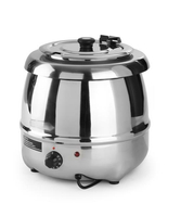 Kociołek elektryczny do zup, 8 l, srebrny | FINE DINE, 860311