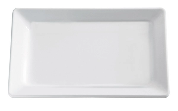 Taca z melaminy, biała, GN 1/3, 325×175×30 mm | APS, 83481