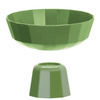 Podstawa do patery, zielona, 110×82 mm | FINE DINE, Metropolis