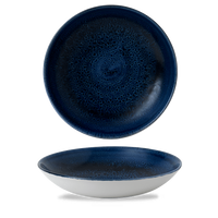 Miska coupe, Ø248 mm | CHURCHILL, Stonecast Plume Ultramarine