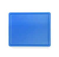 Deska do krojenia HACCP GN 1/2, 325x265x12 mm, niebieska | HENDI, 826126