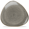 Talerz trójkątny, 265 mm | CHURCHILL, Stonecast Peppercorn Grey
