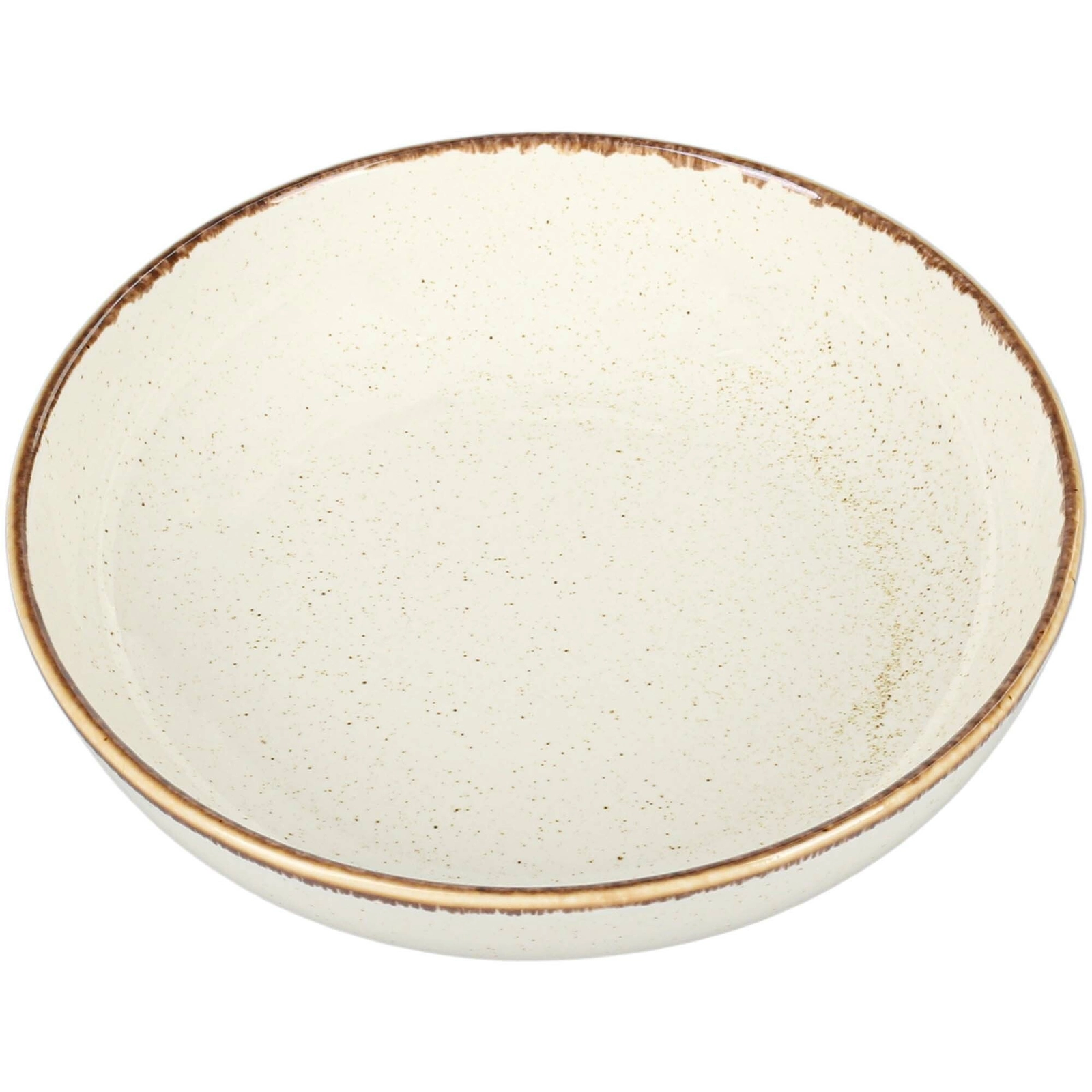 Miska płytka, Ø170 mm, beżowa | PORLAND, Seasons Sand