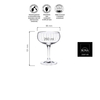 Kieliszek/czarka do szampana, 260 ml | RONA, Classic Cocktails