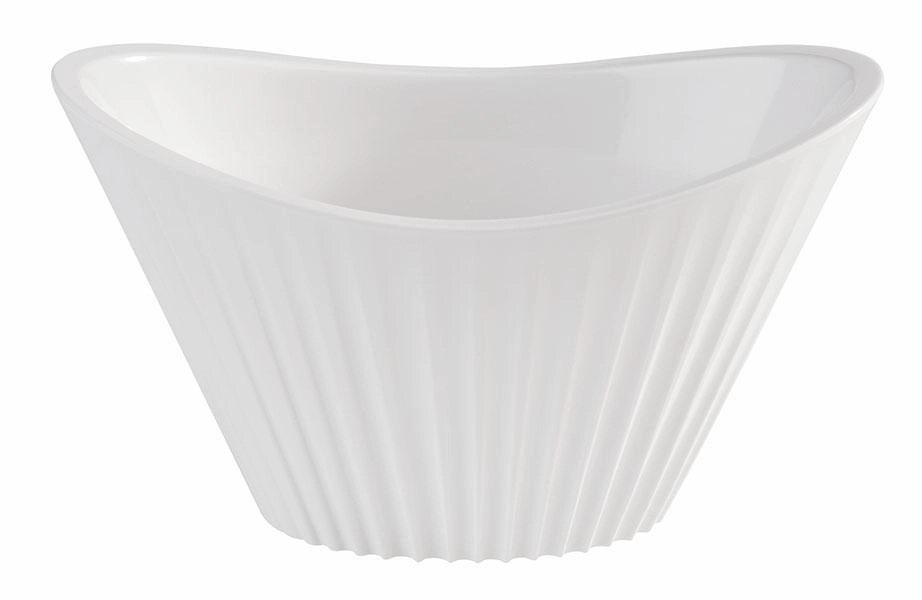 Misa z melaminy 0,07 l, 95x55x55 mm, biała | APS, Mini