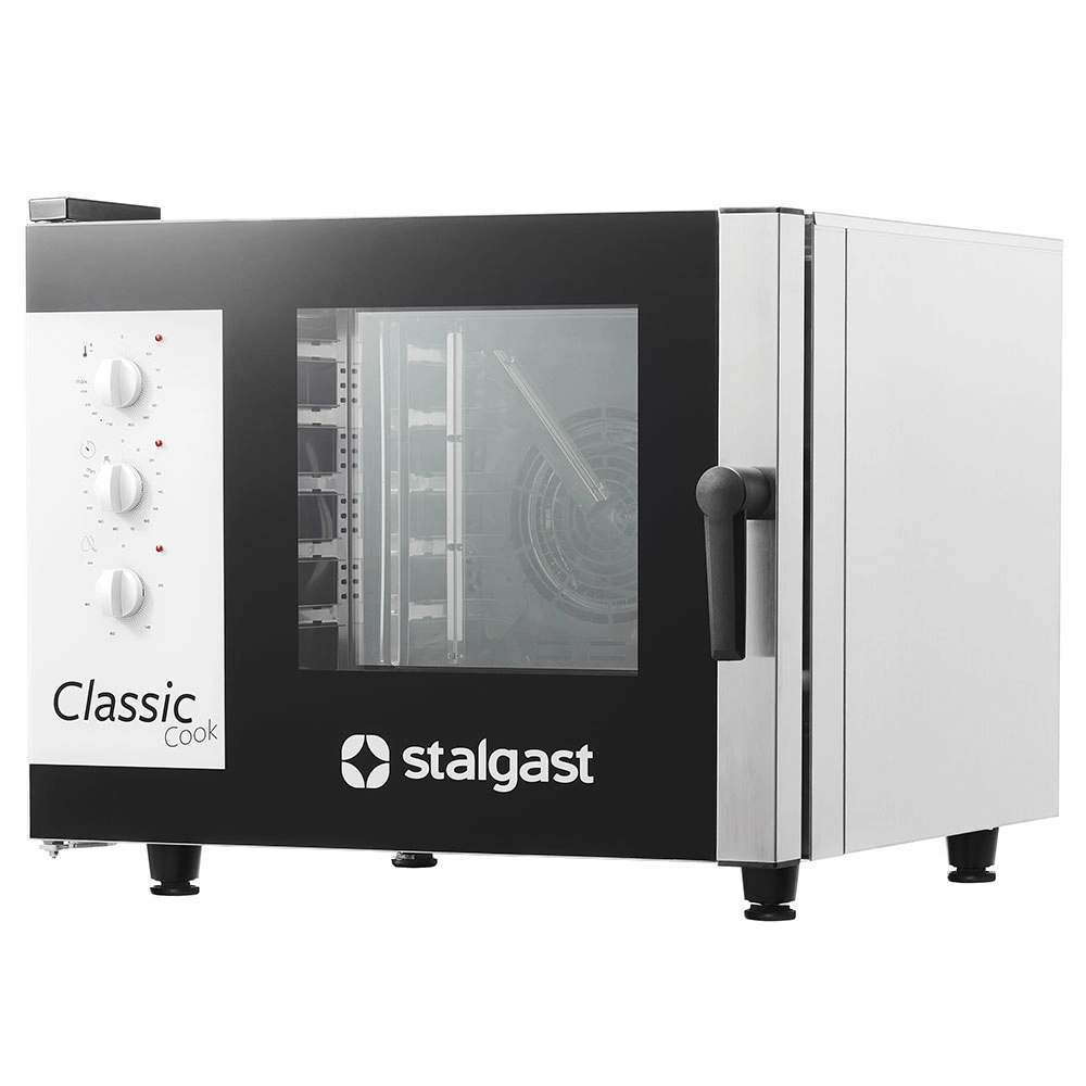 Piec konwekcyjno-parowy 7xGN 1/1, manualny, elektryczny, 10,2 kW, 790x860x830 mm | STALGAST, ClassicCook