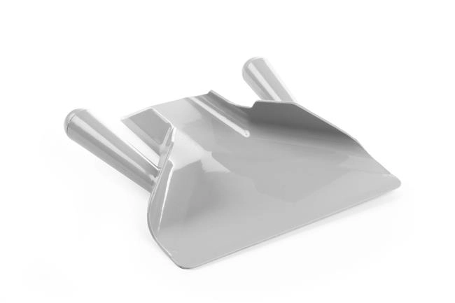 Szufelka do nakładania frytek i nachosów 233x205 mm, ciemnoszara | HENDI, 642566