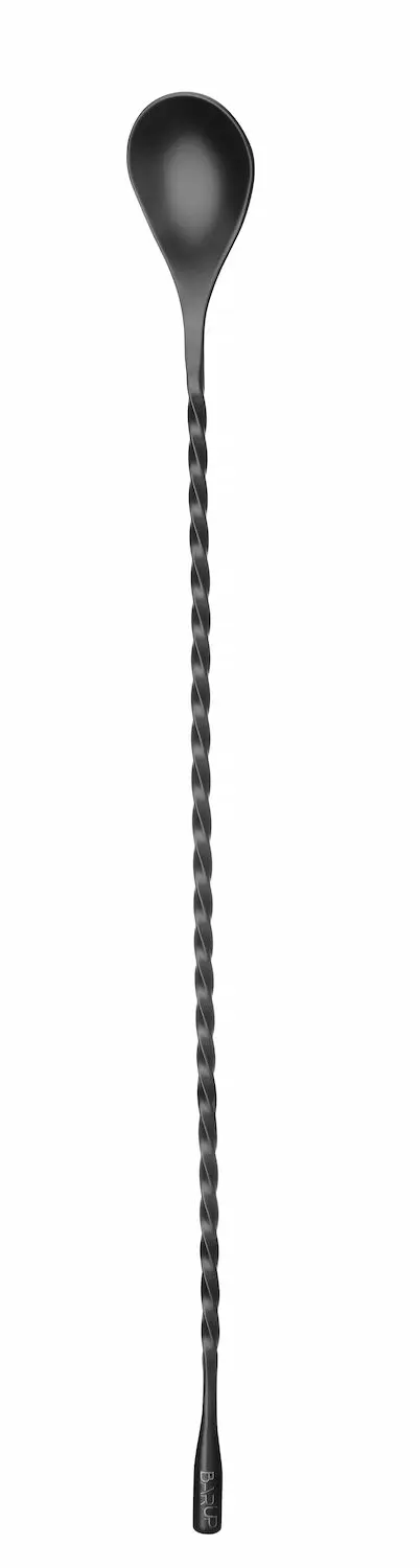 Łyżka barmańska, czarna, 385x35 mm | BARUP, 596562
