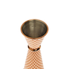 Miarka barmańska w stylu japońskim Diamond Lettice, ze stali nierdzewnej, miedziana, 30/60 ml | BARFLY, Diamond Lettice