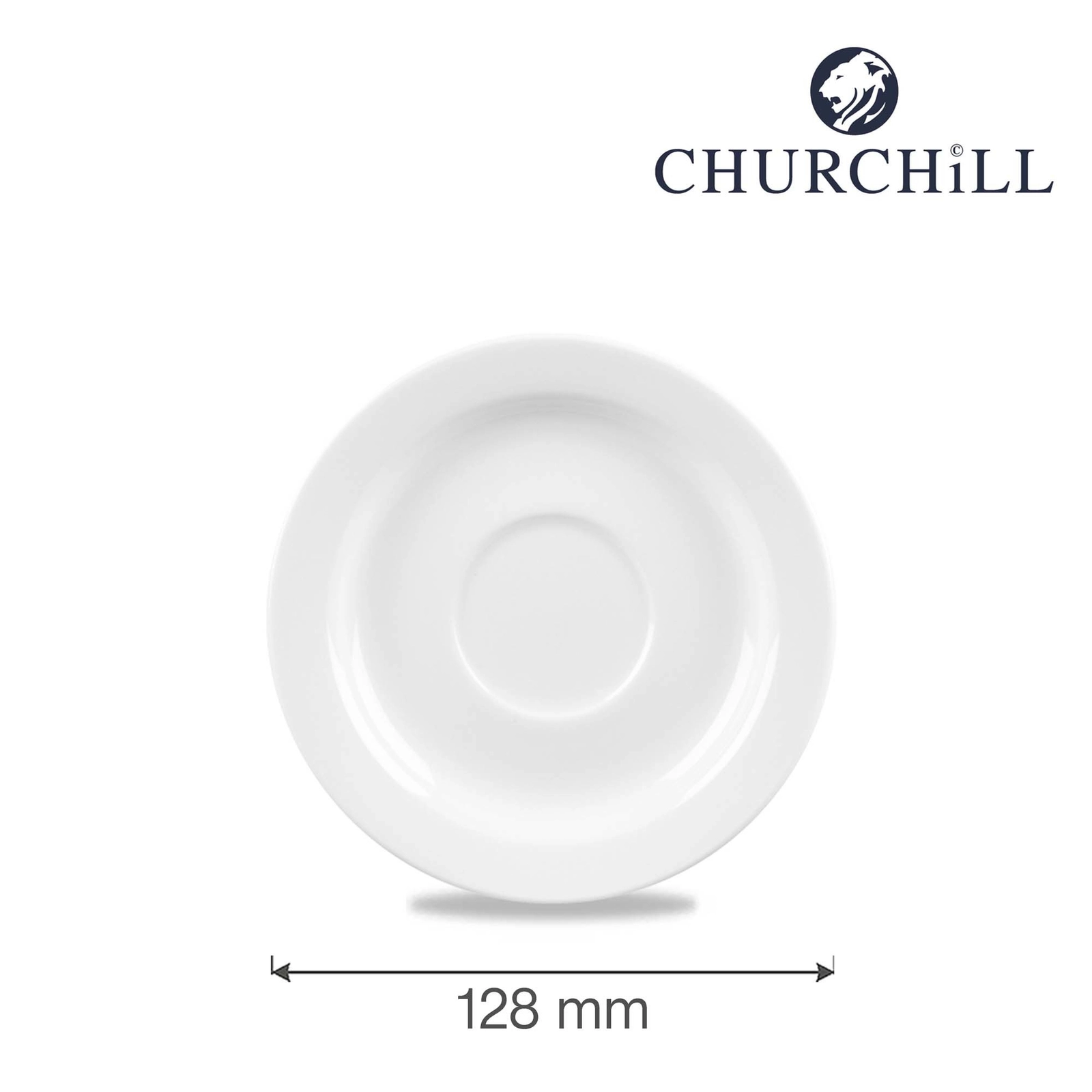Spodek do espresso, Ø128 mm | CHURCHILL, Profile