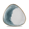 Talerz trójkątny, 229 mm | CHURCHILL, Stonecast Accents Blueberry
