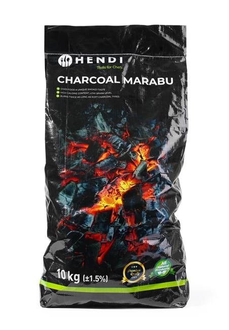 Węgiel drzewny Marabu, 10 kg | HENDI, 199541