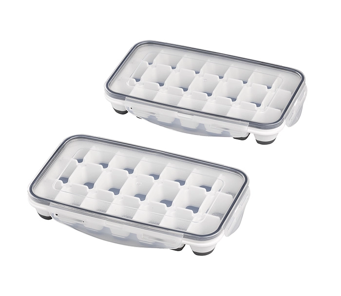 Forma do kostek lodu 250×150×40 mm, 2 szt. z polipropylenu | APS, 36103