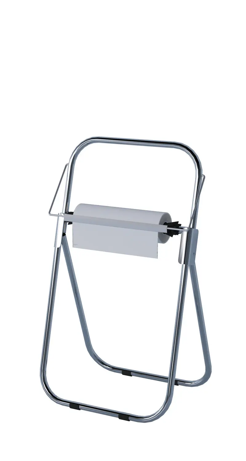 Wolnostojący dozownik do ręcznika papierowego ze stali nierdzewnej, 540x395x975 mm | HENDI, 809914