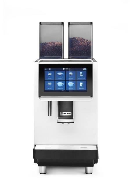 Ekspres do kawy automatyczny z ekranem dotykowym, 230 V, 2,9 kW, 340x540x830 mm | HENDI, CoffeeMatic