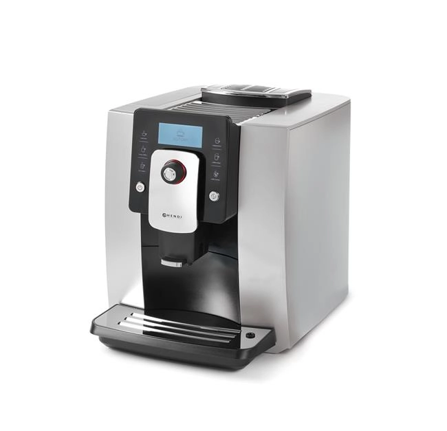 Ekspres do kawy automatyczny, srebrny, 230 V, 1,4 kW, 302x450x370 mm | HENDI, One Touch