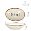 Mini naczynie owalne, Ø110 mm | PORLAND, Seasons Sand