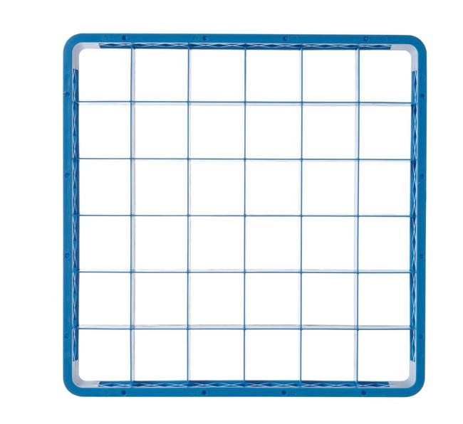 Nadstawka do kosza 500×500 mm, 36 przegródek 73x73 mm, z polipropylenu | HENDI, 877517