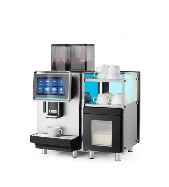 Ekspres do kawy automatyczny z ekranem dotykowym, 230 V, 2,9 kW, 340x540x830 mm | HENDI, CoffeeMatic