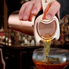 Miarka barmańska Bell z prostą krawędzią, ze stali nierdzewnej, miedziana, 25/50 ml | BARFLY, Bell