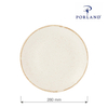 Talerz płytki, Ø280 mm | PORLAND, Seasons Sand